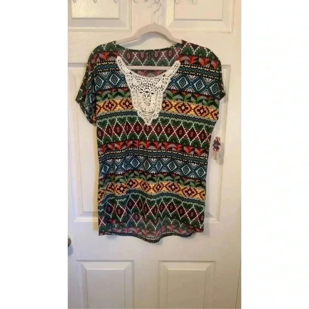 NWT Bleeker and Mcdougal shirt size large